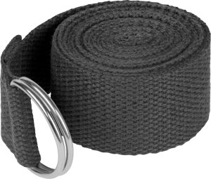 Rebel Pasek do jogi, taśma do ćwiczeń, czarna, REBEL ACTIVE 2