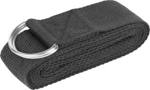 Rebel Pasek do jogi, taśma do ćwiczeń, czarna, REBEL ACTIVE 4