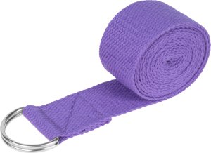 Rebel Pasek do jogi, taśma do ćwiczeń, fioletowa, REBEL ACTIVE 3