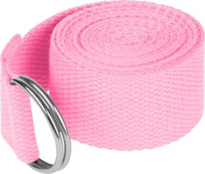 Rebel Pasek do jogi, taśma do ćwiczeń, różowa, REBEL ACTIVE 2