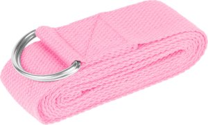 Rebel Pasek do jogi, taśma do ćwiczeń, różowa, REBEL ACTIVE 4