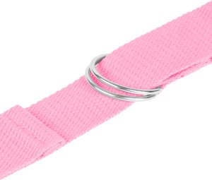 Rebel Pasek do jogi, taśma do ćwiczeń, różowa, REBEL ACTIVE 5