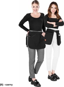 R.E.I.S. BAG-ZAP - Zapaska ochronna 100% poliester 270 g/m2 ruchoma kieszeń przednia dwie podwójne ruchome tylne końcówki do przypięcia kluczy - 79x34cm 1