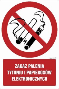 Mój dom Zakaz Palenia Tytoniu I Papierosów Elektronicznych 150X100 Płyta Przylepce Libres Polska Sp Gc077_100X150_Pn 5904937165182 1