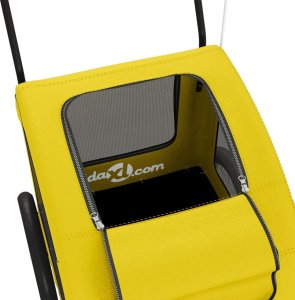 vidaXL vidaXL Przyczepka rowerowa dla zwierząt, tkanina Oxford i żelazo 10