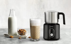 Spieniacz do mleka Caso Caso Crema & Choco Milk frother, LED Ekranas, 360° base station, Inox | Caso | Crema & Choco Milk frother | 01666 | 0,35 L | 500 W | Juodas 9