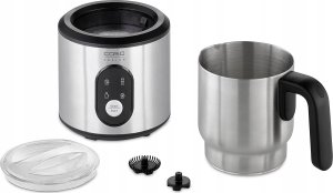 Spieniacz do mleka Caso Caso Crema & Choco Milk frother, LED Ekranas, 360° base station, Inox | Caso | Crema & Choco Milk frother | 01666 | 0,35 L | 500 W | Juodas 10