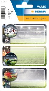 Herma HERMA  Schuletiketten Vario Fußball 2