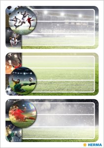 Herma HERMA  Schuletiketten Vario Fußball 3
