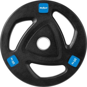 Rebel Obciążenie żeliwne gumowane 20kg, otwór olimpijski 51mm,  REBEL ACTIVE 2