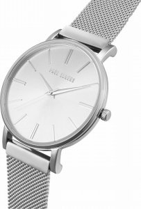 Zegarek Paul Lorens Zegarek damski duży Paul Lorens JULIE st / biały pasek + siatka mesh 6