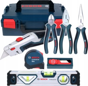 Zestaw narzędzi Bosch Bosch pliers and hand tool set, 16-piece, pliers set (blue, L-BOXX 102) 2