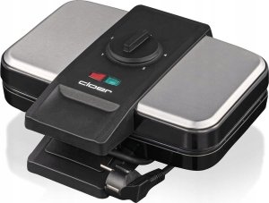 Cloer Cloer Brussels waffle iron 1459 c2 heavy (stainless steel/black, 1,000 watts) 3