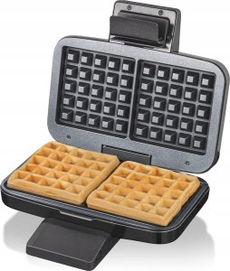 Cloer Cloer Brussels waffle iron 1459 c2 heavy (stainless steel/black, 1,000 watts) 4