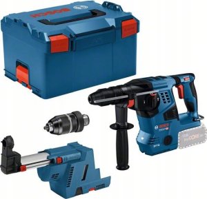 Młotowiertarka Bosch Bosch cordless hammer drill GBH 18V-28 CF Professional, with GDE 18V-16 (blue/black, without battery and charger, in L-BOXX) 1