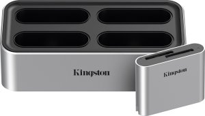 Czytnik Kingston Kingston Workflow Station + SD Card Reader, docking station (silver/black) 1