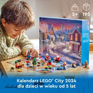 LEGO City Kalendarz adwentowy na 2024 rok (60436) 2