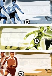 Herma HERMA  Schuletiketten Vario Fußball 3