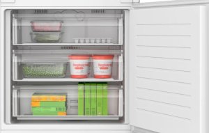 Lodówka Bosch Lodówka | KBN96VSE0 | Energy efficiency class E | Built-in | Combi | Height 193.5 cm | No Frost system | Pojemność lodówki 285 L | Pojemność zamrażarki 98 L | 34 dB | Biały 5