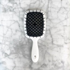 JANEKE_Superbrush szczotka fryzjerska do rozczesywania włosów Biało-Czarna 3