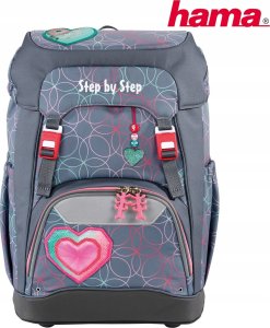 Hama SBS PLECAK SZKOLNY GRADE "GLITTER HEART " 13