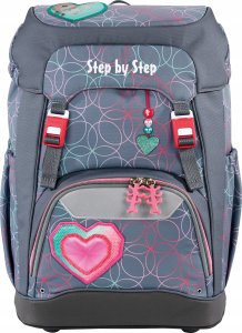 Hama SBS PLECAK SZKOLNY GRADE "GLITTER HEART " 2