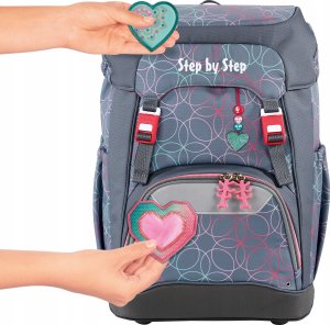Hama SBS PLECAK SZKOLNY GRADE "GLITTER HEART " 9