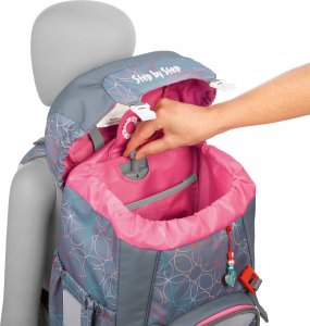 Hama SBS PLECAK SZKOLNY GRADE "GLITTER HEART " 10