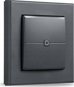 HomeMatic IP Przycisk ścienny 2-krotny antracyt 2