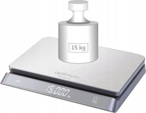 Waga kuchenna Optimum WAGA KUCHENNA WG 0040 INOX 15 KG 2