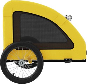 vidaXL vidaXL Przyczepka rowerowa dla zwierząt, tkanina Oxford i żelazo 7