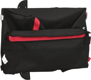 vidaXL vidaXL Przyczepka rowerowa, czarno-czerwona, 45 kg, żelazo 9