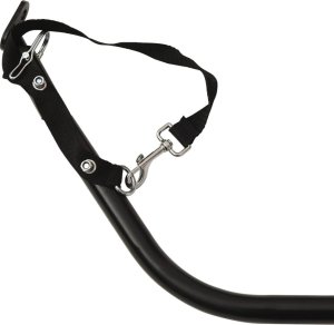 vidaXL Przyczepka rowerowa dla zwierząt, czarna, 30 kg, żelazo 11