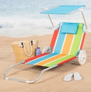 Aktive AKTIVE-FOLD SUN BED ALU W/ WH 3