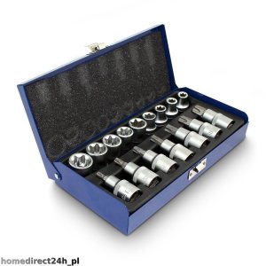 Bituxx Nasadki torx, bit, imbus 16 elementów - 1 sztuka 4