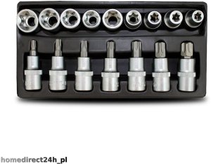 Bituxx Nasadki torx, bit, imbus 16 elementów - 1 sztuka 5