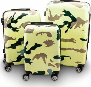 Bituxx Walizki zestaw camouflage 4