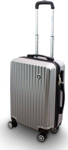 vidaXL Zestaw 3 walizek podróżnych BARUT srebrne 15