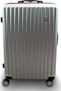 vidaXL Zestaw 3 walizek podróżnych BARUT srebrne 18