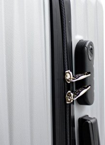 vidaXL Zestaw 3 walizek podróżnych BARUT srebrne 21