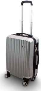 vidaXL Zestaw 3 walizek podróżnych BARUT srebrne 26