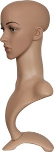 Bituxx Głowa damska ekspozycyjna manekin 9