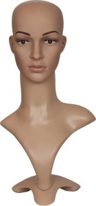 Bituxx Głowa damska ekspozycyjna manekin 10