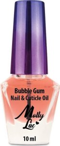 Top Choice MollyLac Nail & Cuticle Oil oliwka do skórek i paznokci Bubble Gum 10ml 1