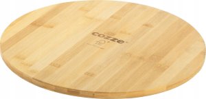 Deska do krojenia Jata Cozze® pizzabræt Ø350 x 12mm Bambus træ 1