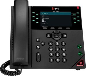 Telefon Poly POLY 12-liniowy telefon IP VVX 450 z obsługą zasilania PoE 1