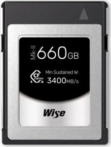 Karta Wise CFX4-B CFexpress 660 GB  (WI-CFX4-B660PM2) 1