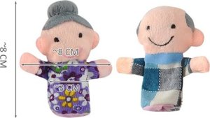 Kruzzel Zestaw pacynek - 6szt. 22391 7