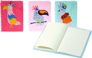 W&K Notes A5/40K z okładk± pluszow± MIX 2