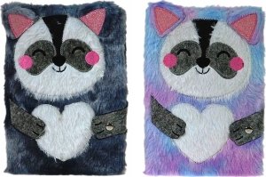 W&K Notes A5/40K z okładk± pluszow± MIX 2